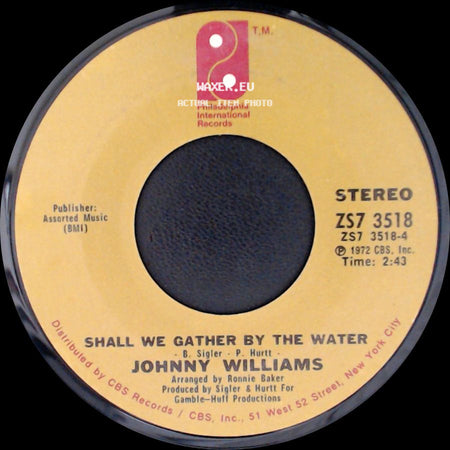 Johnny Williams - Slow Motion (Part 1) / Shall We Gather By The Water side B
