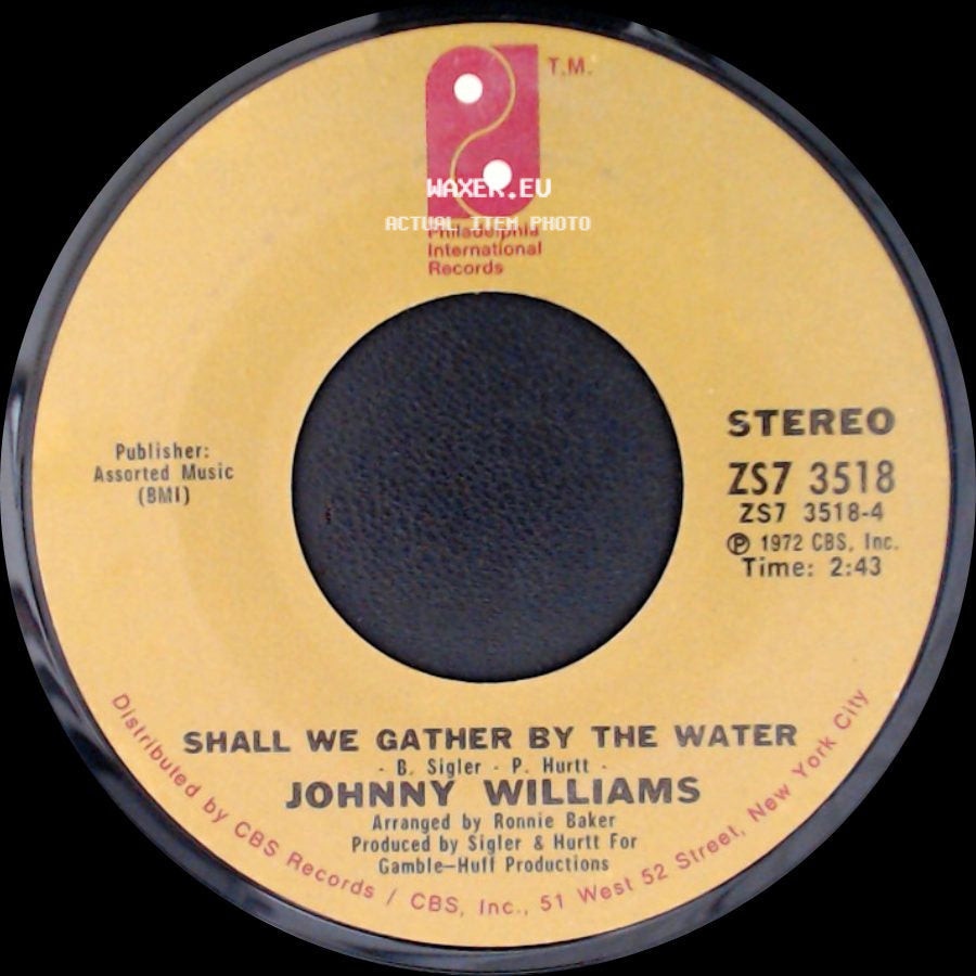 Johnny Williams - Slow Motion (Part 1) / Shall We Gather By The Water side B