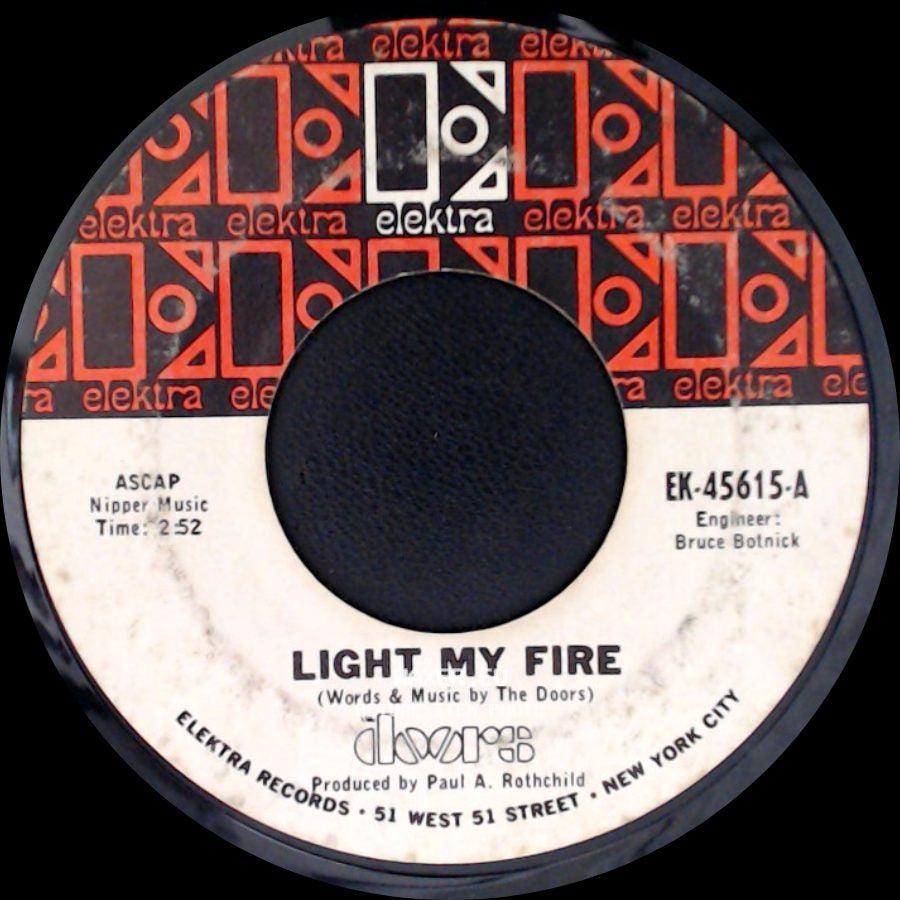 The Doors - Light My Fire / The Crystal Ship side A