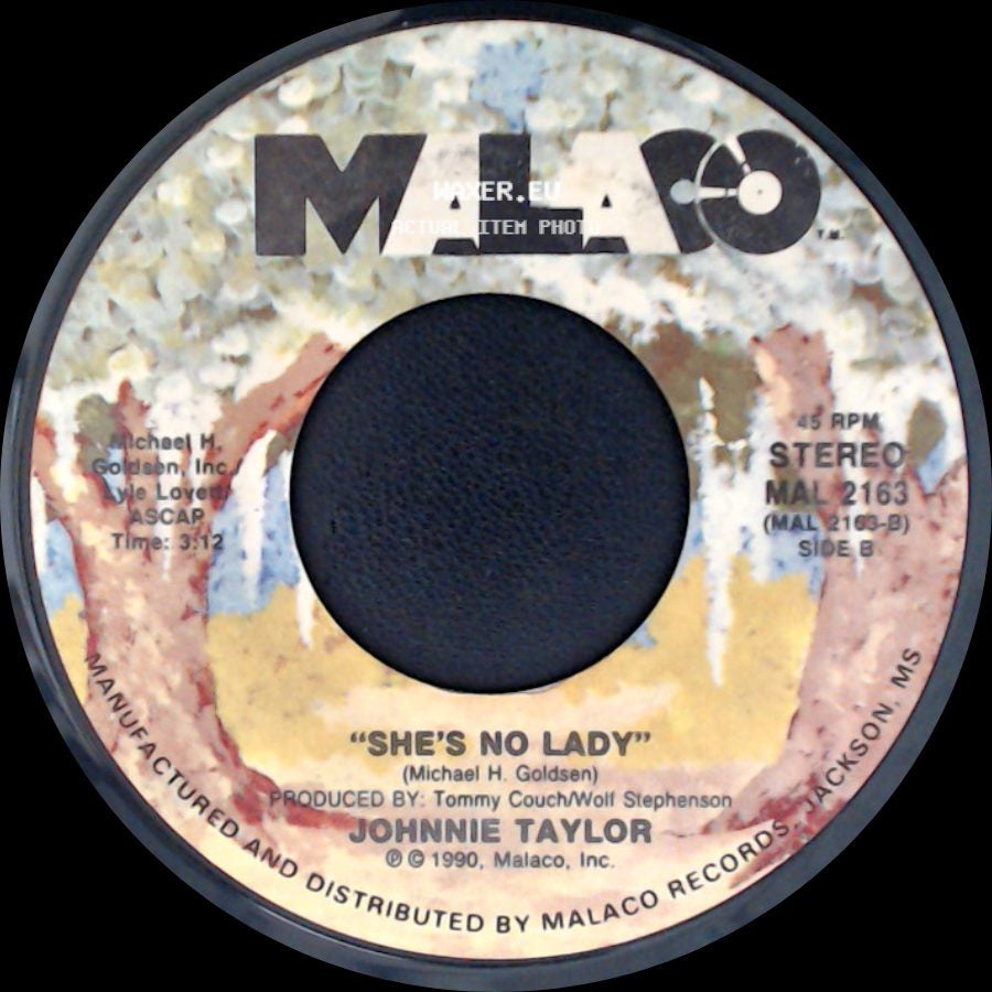 Johnnie Taylor - Without You / She's No Lady side B
