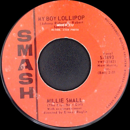 Millie Small - Something's Gotta Be Done / My Boy Lollipop side B