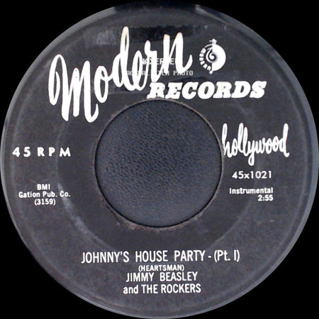 Jimmy Beasley And The Rockers - Johnny's House Party - (Pt. Ii) / Johnny's House Party - (Pt. 1) side B