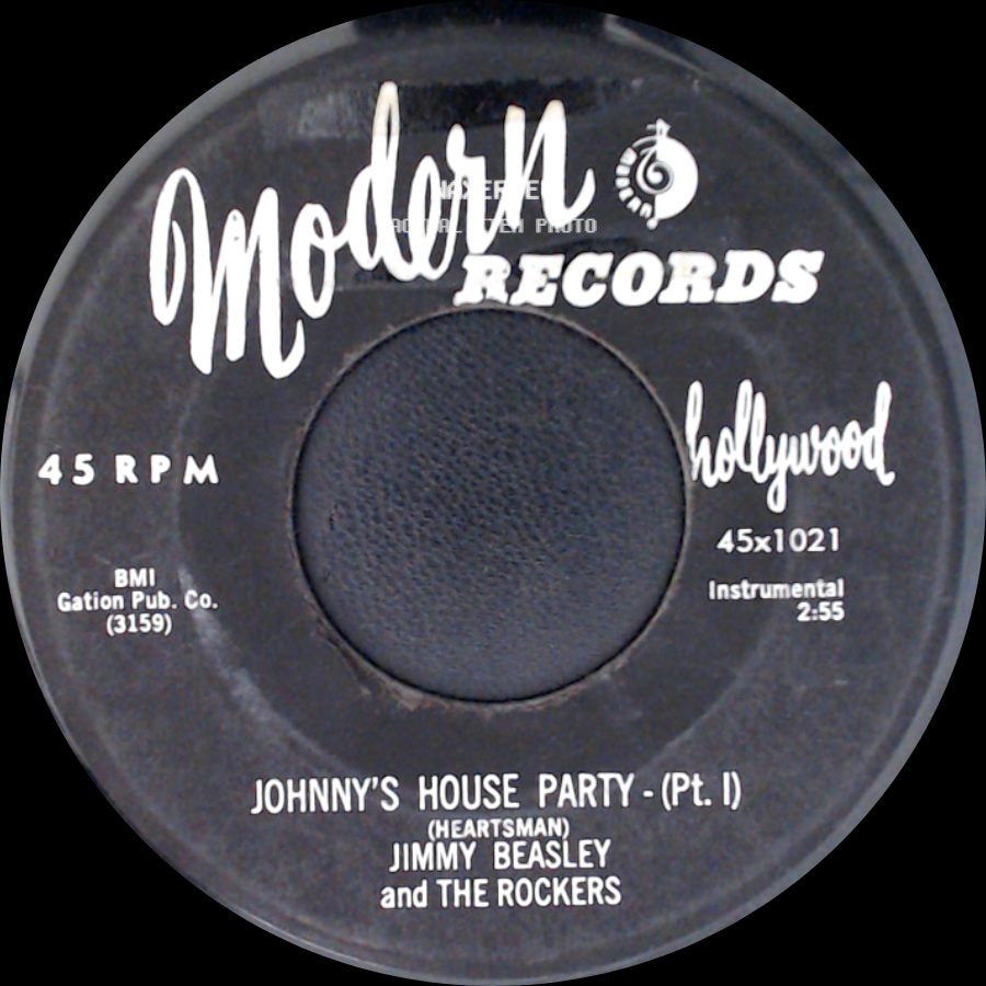 Jimmy Beasley And The Rockers - Johnny's House Party - (Pt. Ii) / Johnny's House Party - (Pt. 1) side B