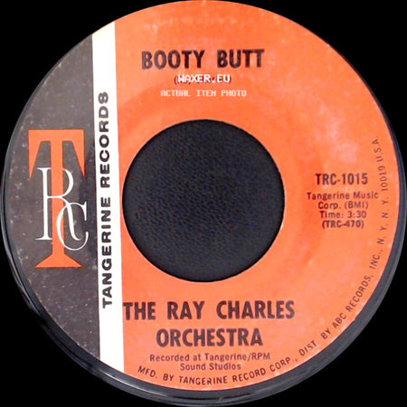 The Ray Charles Orchestra - Sidewinder / Booty Butt side B