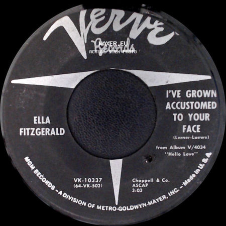 Ella Fitzgerald - I Could Have Danced All Night / I've Grown Accustomed To Your Face side B