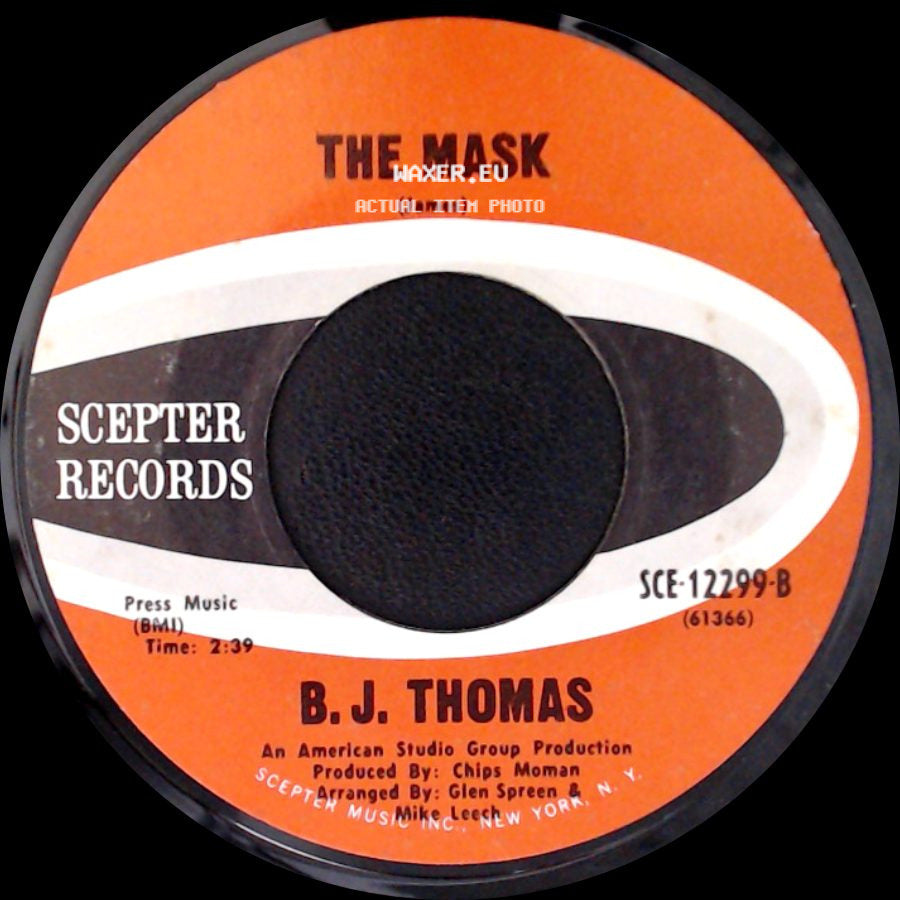 B. J. Thomas - Most Of All / The Mask side B