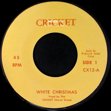 The Cricket Choral Group - White Christmas / Christmas Carol Medley side A