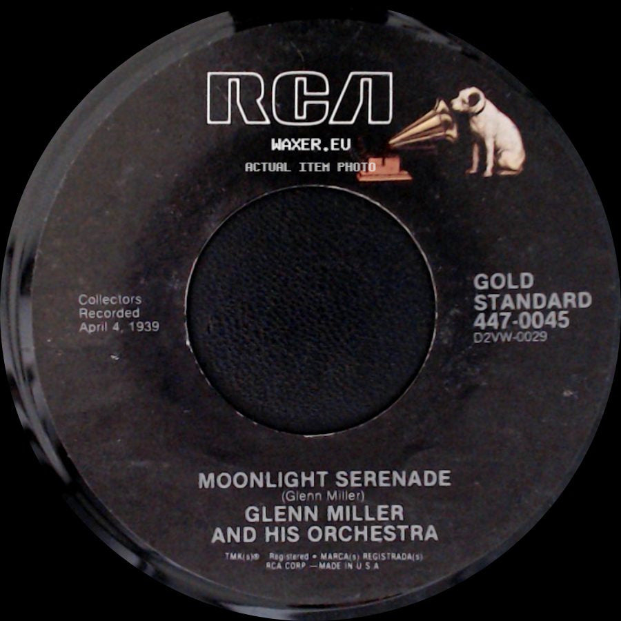 Glenn Miller And His Orchestra - Sunrise Serenade / Moonlight Serenade side B