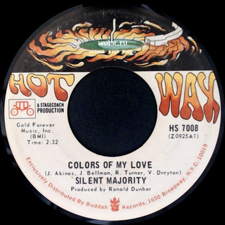 Silent Majority - Frightened Girl / Colors Of My Love side B