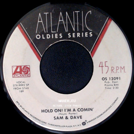 Sam & Dave - I Thank You / Hold On! I'm A Comin' side B