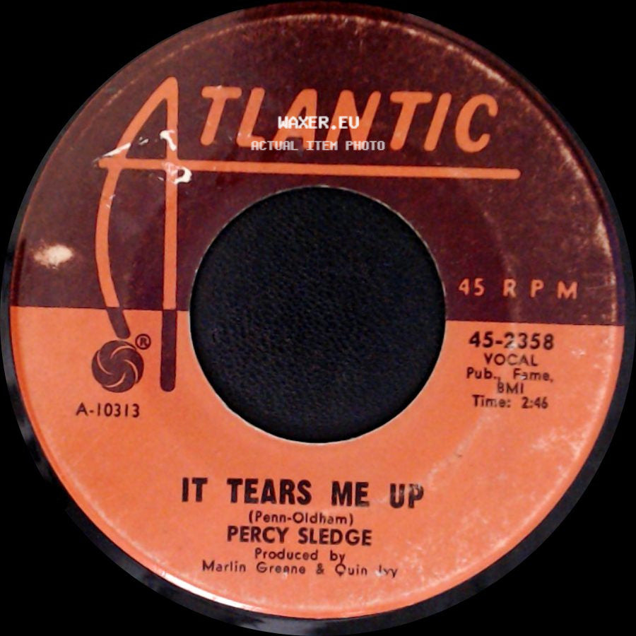 Percy Sledge - It Tears Me Up / Heart Of A Child side A