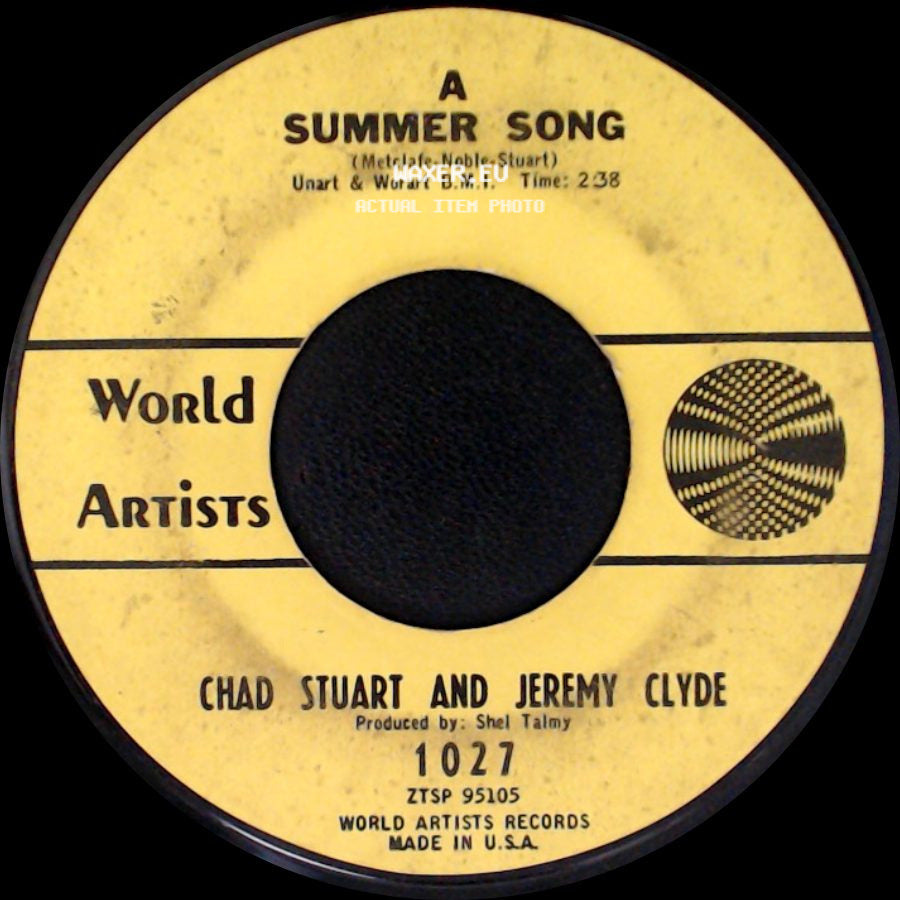 Chad Stuart And Jeremy Clyde - Summer Song / No Tears For Johnnie side A