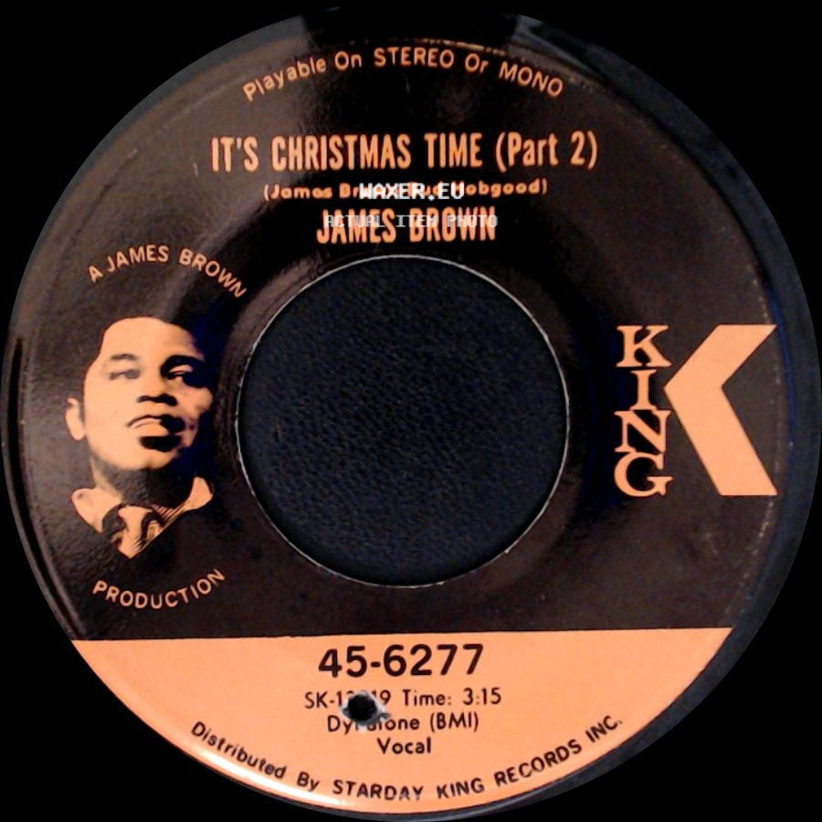 James Brown - It's Christmas Time (Part 1) / It's Christmas Time (Part 2) side B