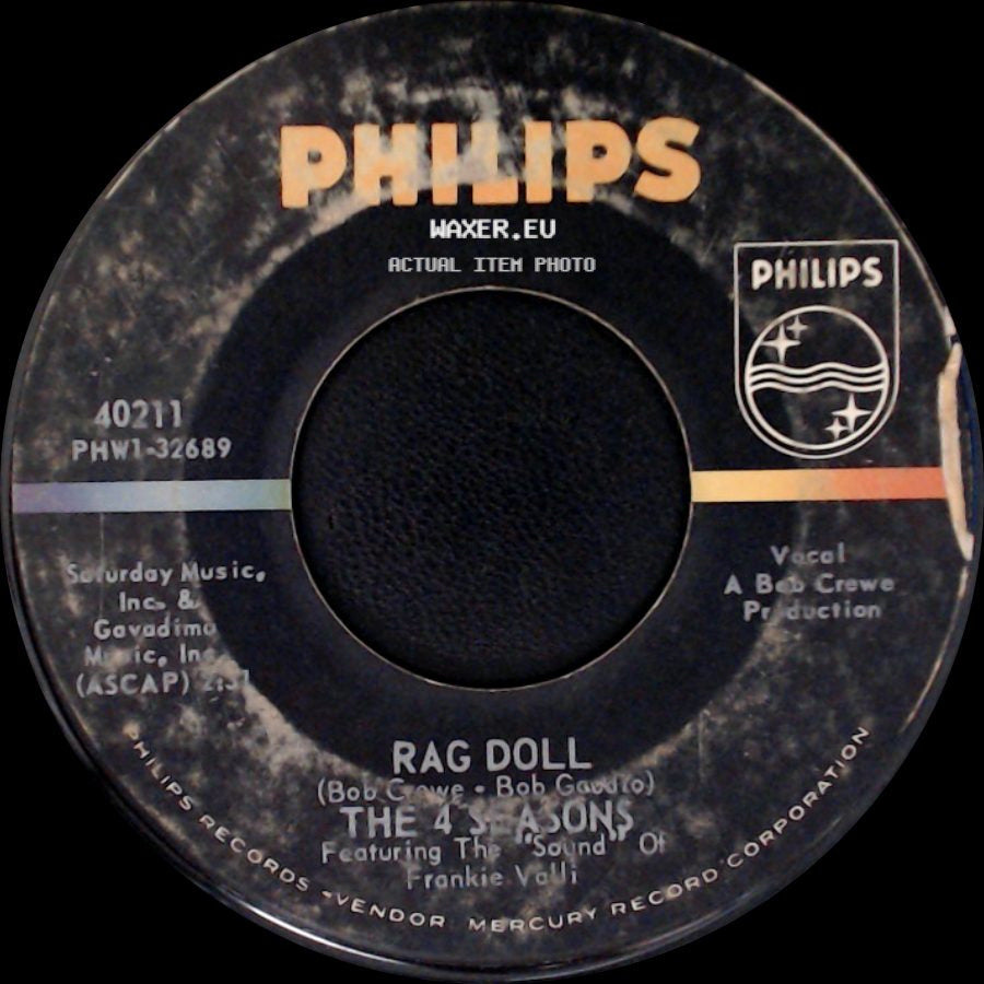 The 4 Seasons - Silence Is Golden / Rag Doll side B