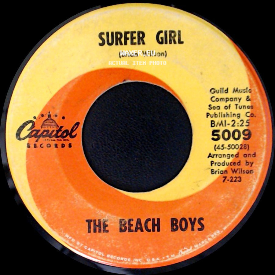 The Beach Boys - Surfer Girl / Little Deuce Coupe side A