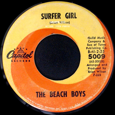 The Beach Boys - Surfer Girl / Little Deuce Coupe side A