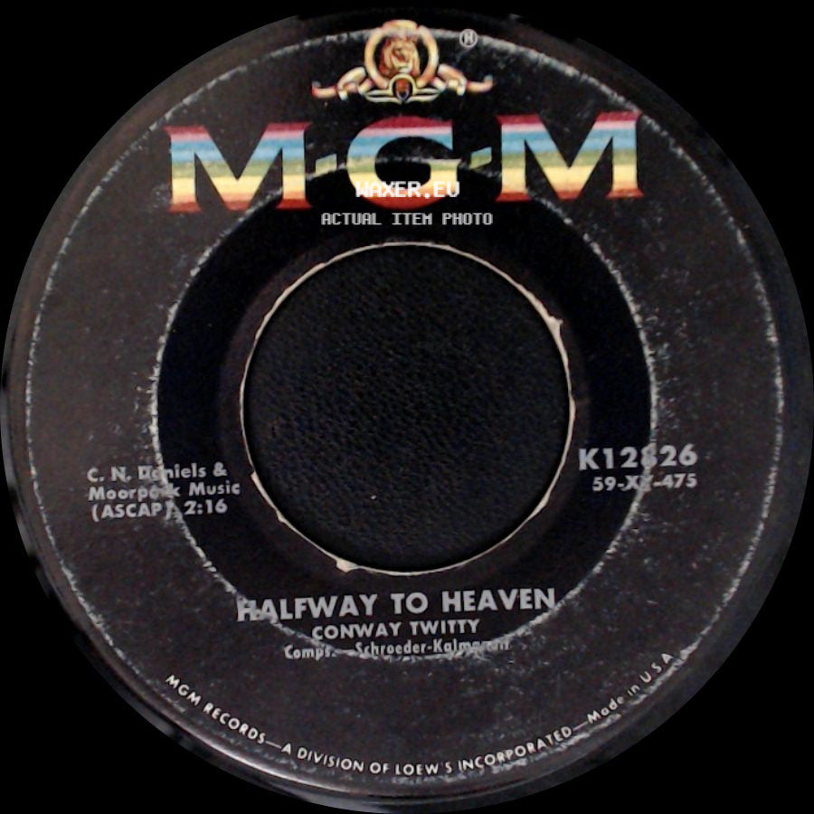 Conway Twitty - Halfway To Heaven / Danny Boy side A