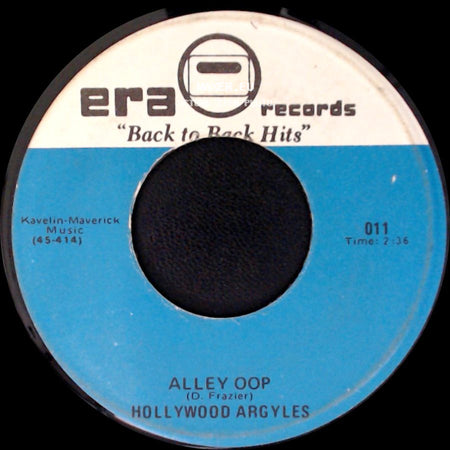 Hollywood Argles - Alley Oop / Hully Gully side A