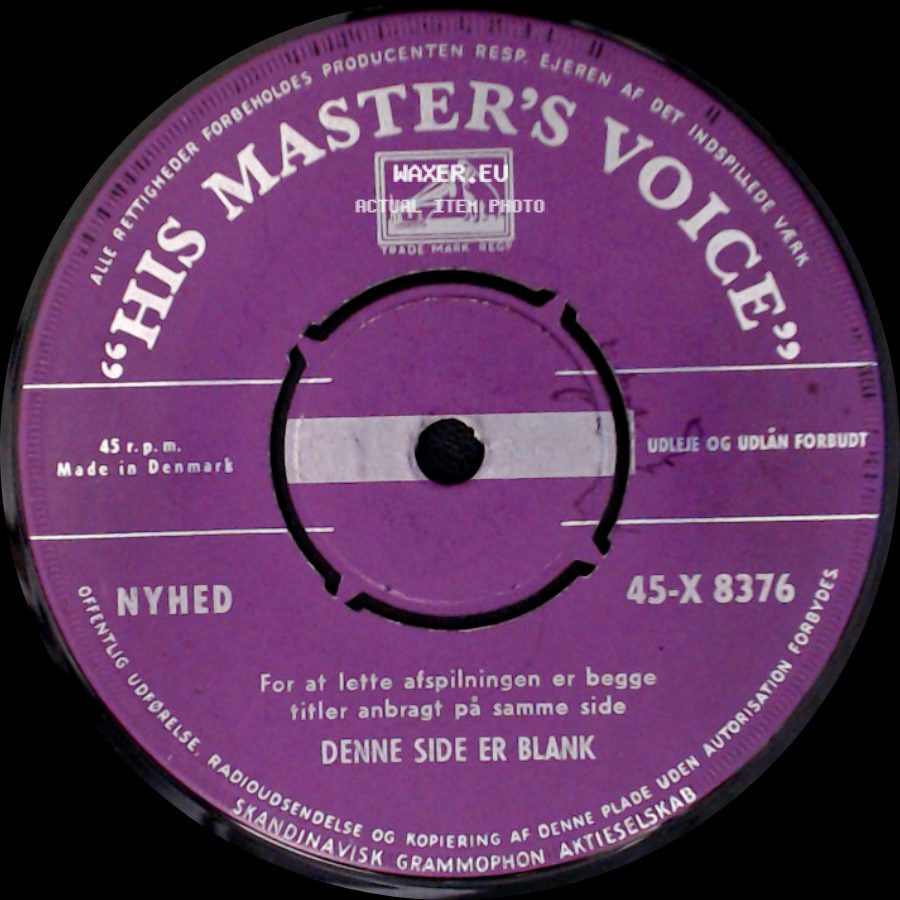 Aksel Schiøtz - Unknown Title A / Unknown Title B side B