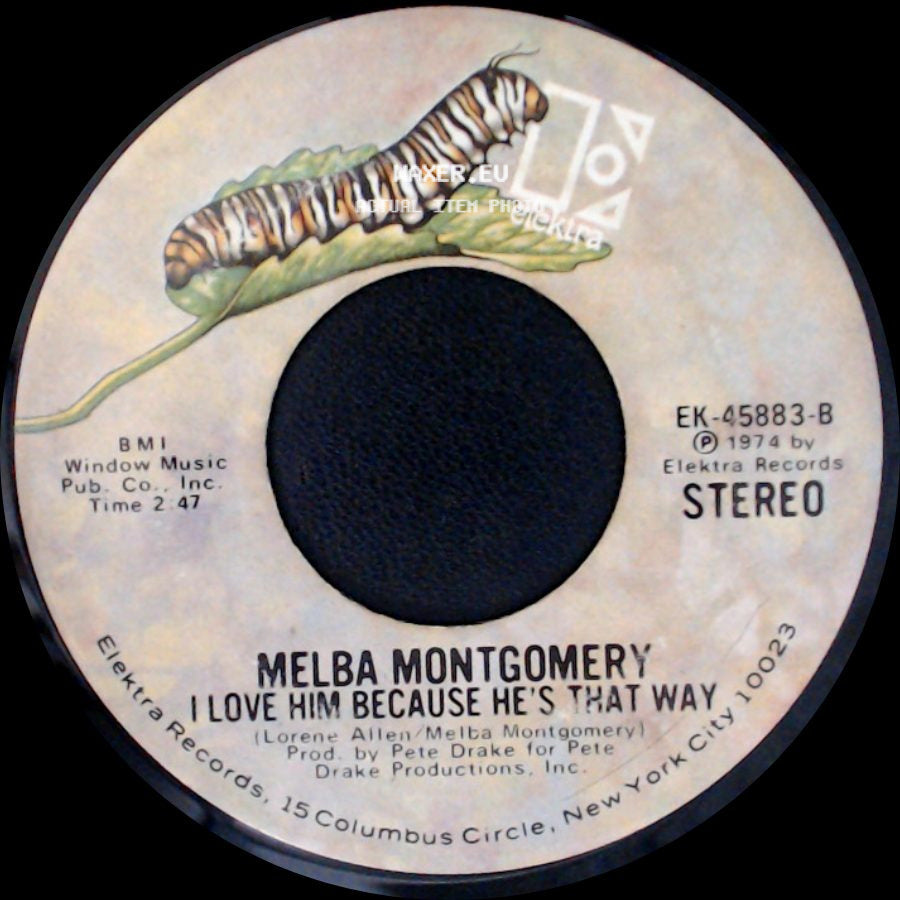Melba Montgomery - No Charge / I Love Him Because He's That Way side B