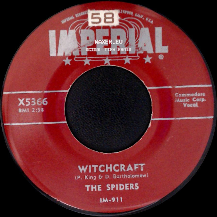 The Spiders - Witchcraft / Is It True? side A