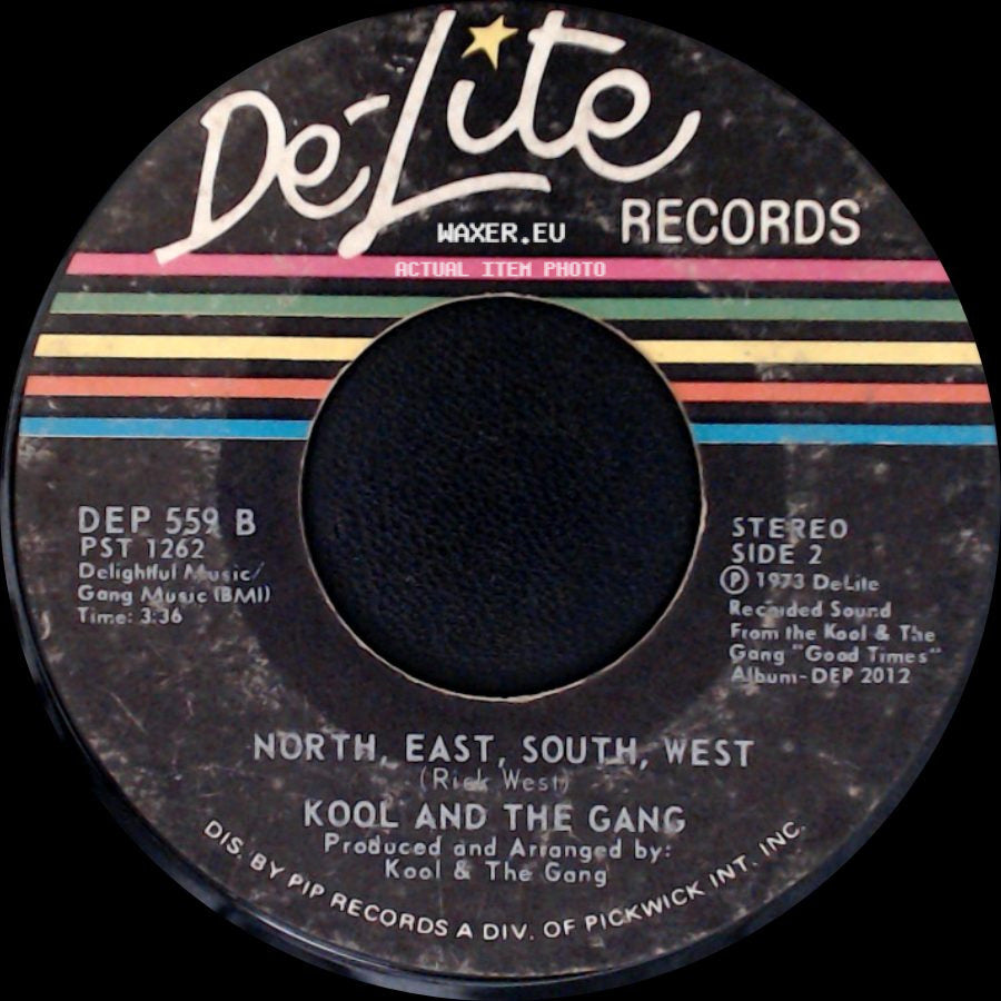 Kool And The Gang - Jungle Boogie / North, East, South, West side B