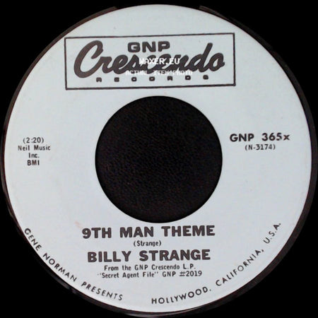 Billy Strange - Thunderball / 9Th Man Theme side B