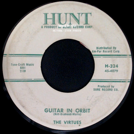 The Virtues - Guitar Boogie Shuffle / Guitar In Orbit side B