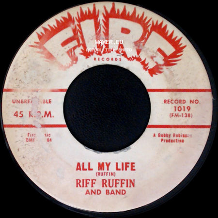 Riff Raffin' And Band - All My Life / Gravy Train side A