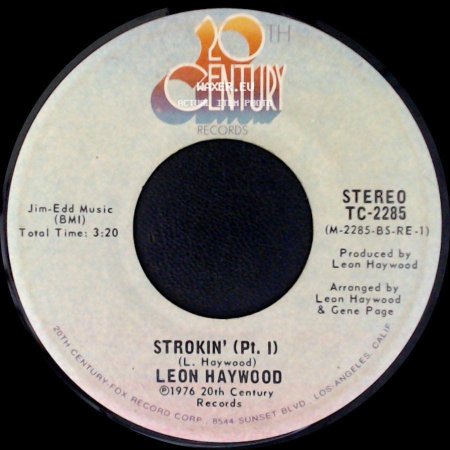 Leon Haywood - Strokin' (Pt. I) / Strokin' (Pt. Ii) side A