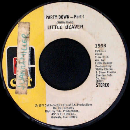 Little Beaver - Party Down - Part 1 / Party Down - Part 2 side A