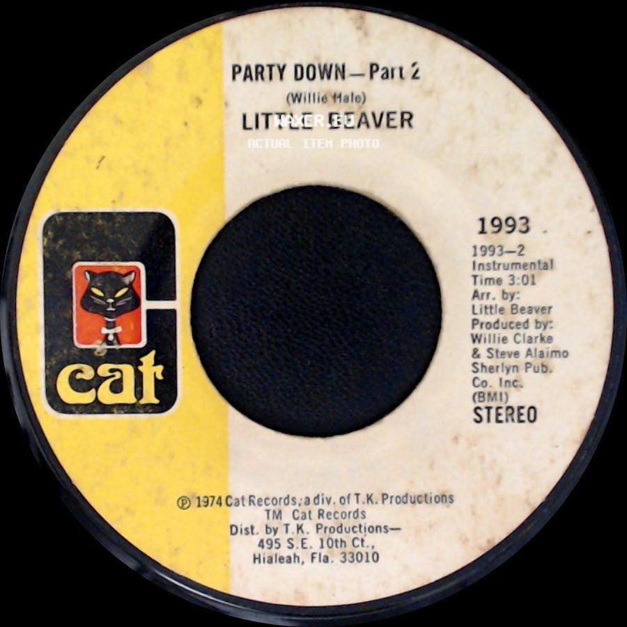 Little Beaver - Party Down - Part 1 / Party Down - Part 2 side B