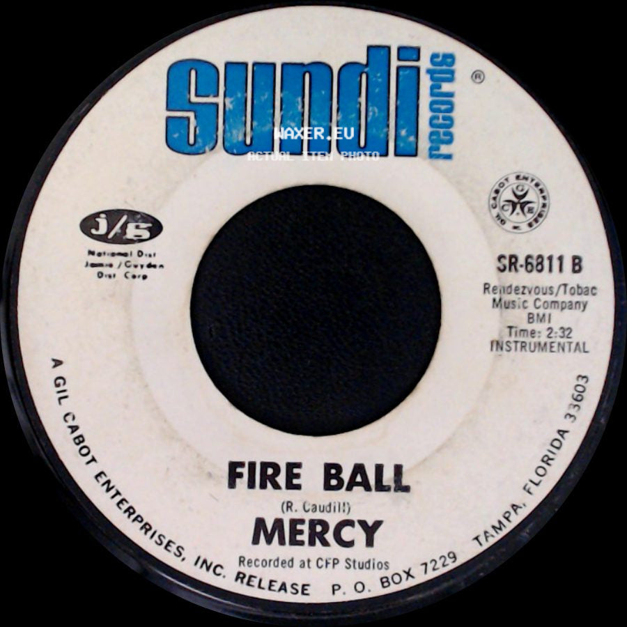 Mercy - Fire Ball / Love (Can Make You Happy) side A