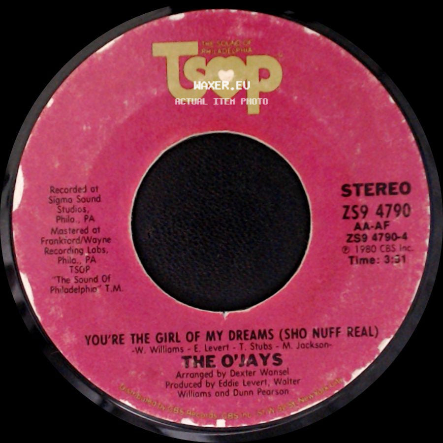 The O'jays - You're The Girl Of My Dreams (Sho Nuff Real) / Girl, Don't Let It Get You Down side A