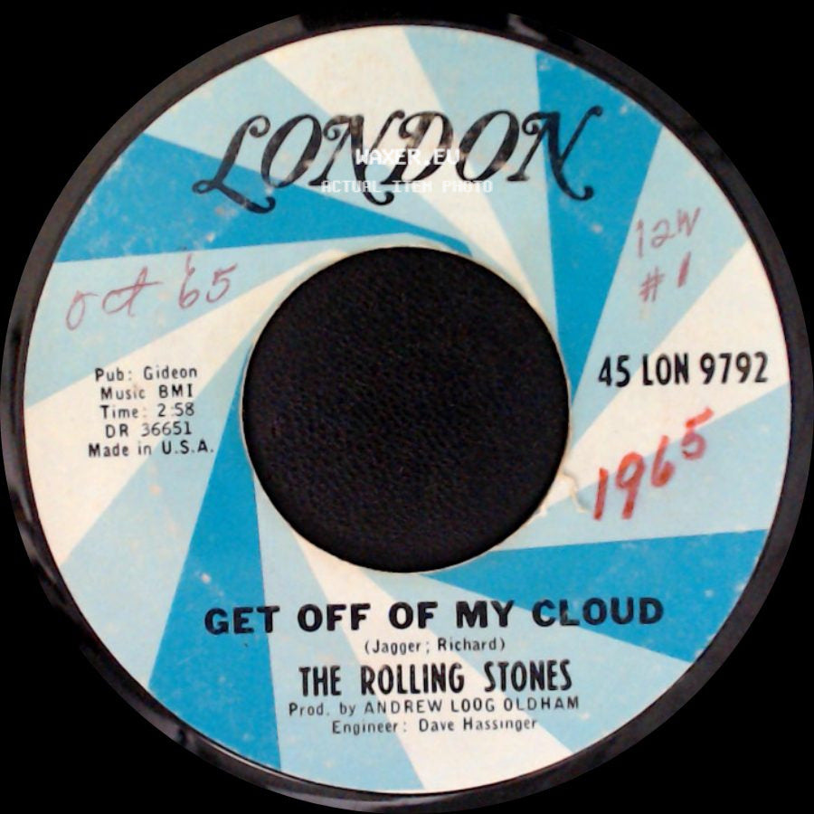 The Rolling Stones - Get Off Of My Cloud / I'm Free side A