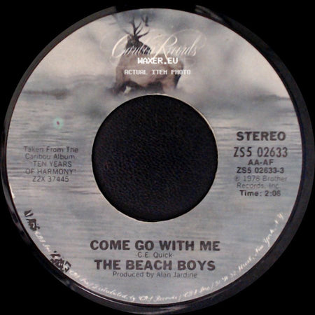 The Beach Boys - Come Go With Me / Don't Go Near The Water side A