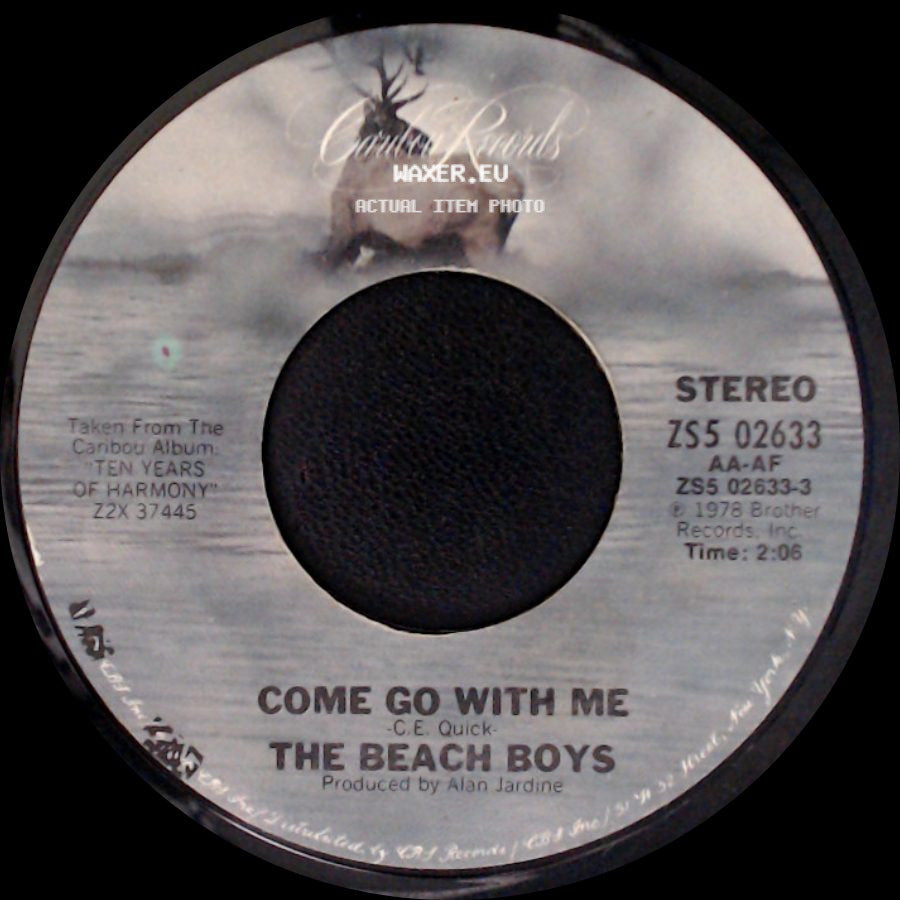 The Beach Boys - Come Go With Me / Don't Go Near The Water side A
