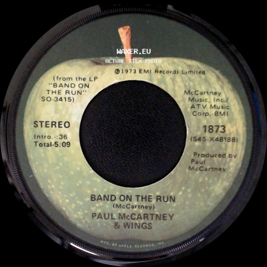 Paul Mccartney & Wings - Band On The Run / Nineteen Hundred And Eighty Five side A