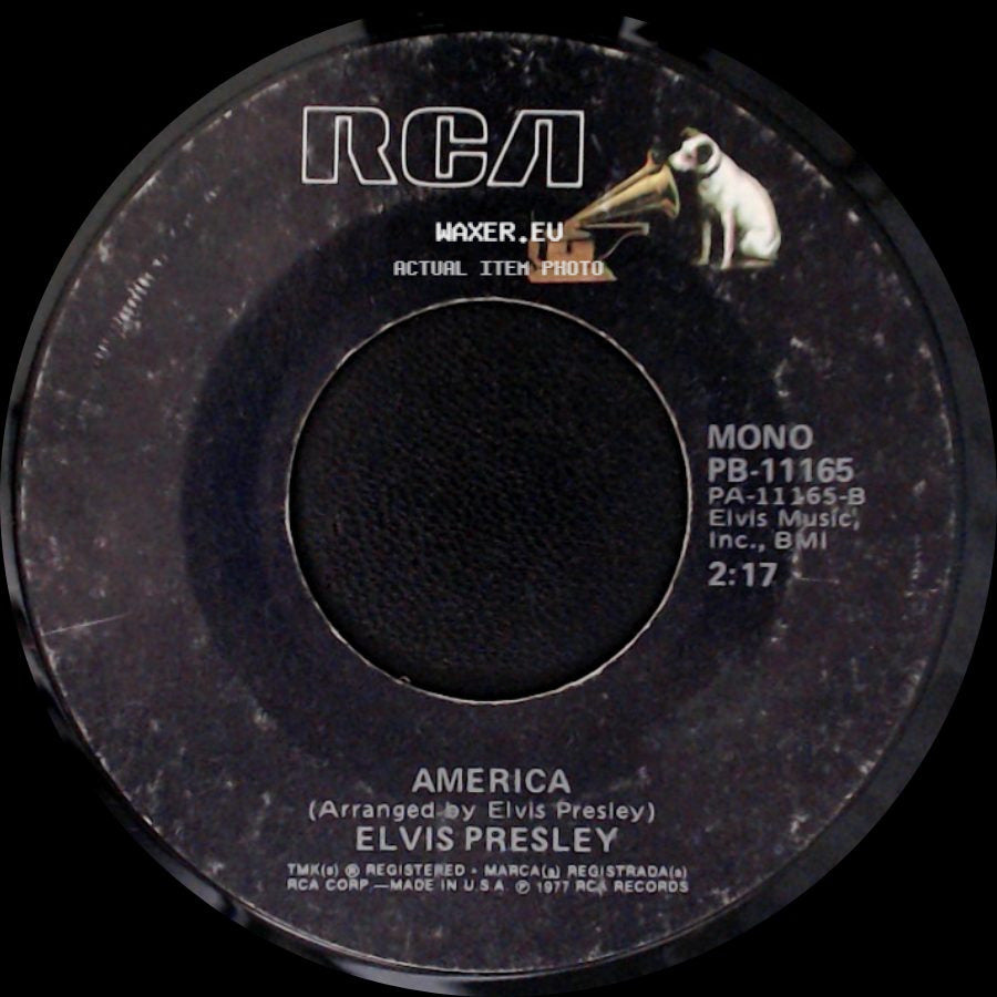 Elvis Presley - America / My Way side A