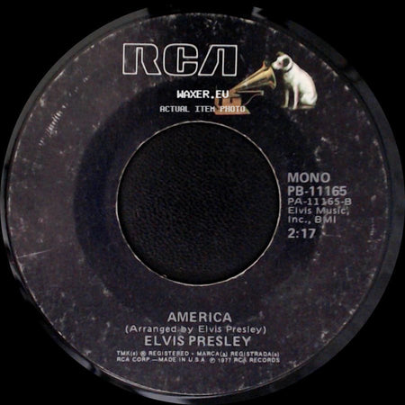 Elvis Presley - America / My Way side A