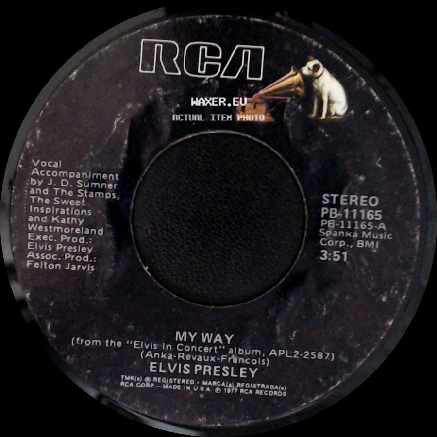 Elvis Presley - America / My Way side B