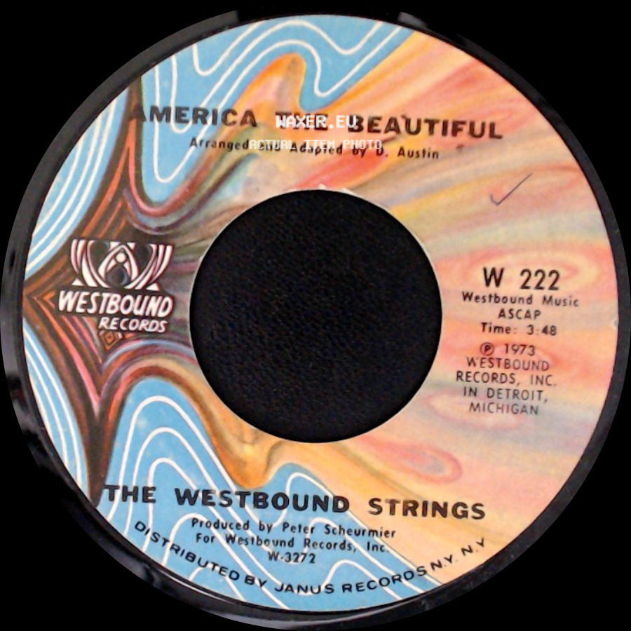 Byron Mac Gregor / The Westbound Strings - Americans / America The Beautiful side B
