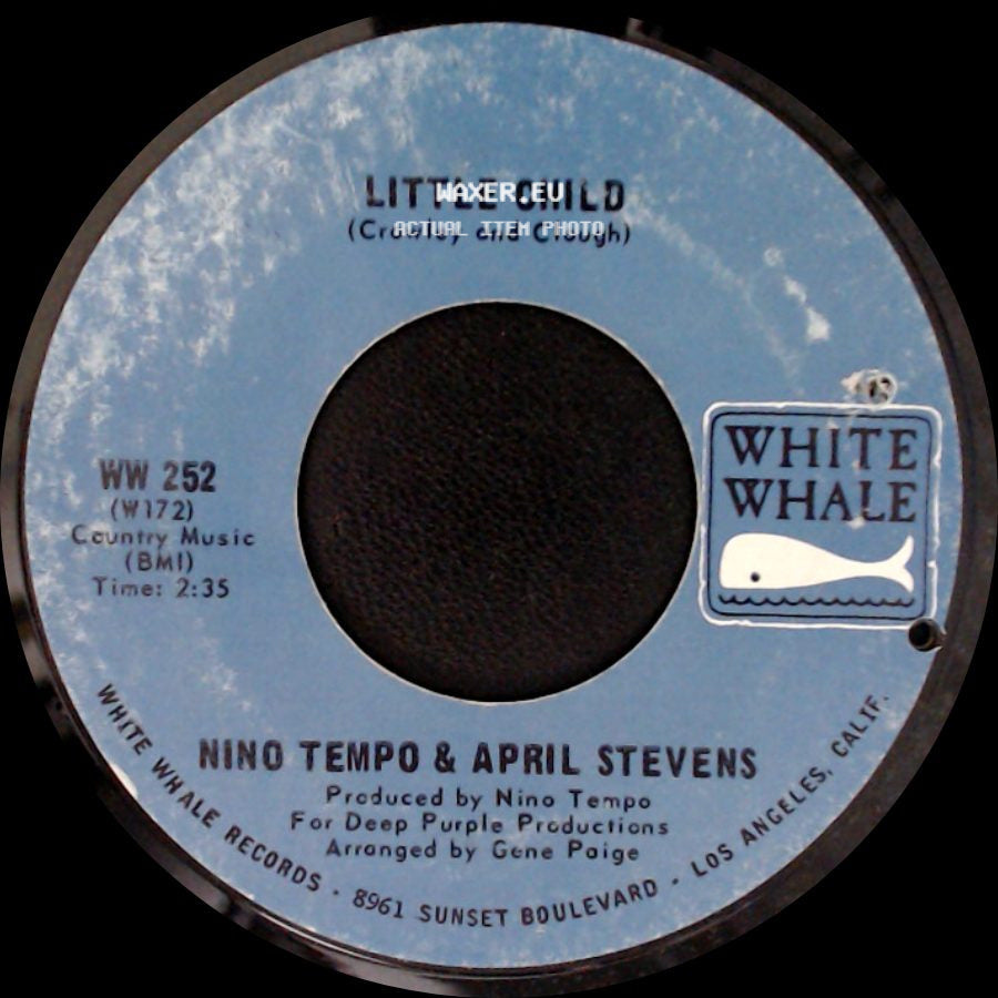 Nino Tempo & April Stevens - I Can't Go On Livin' Without You, Baby / Little Child side B