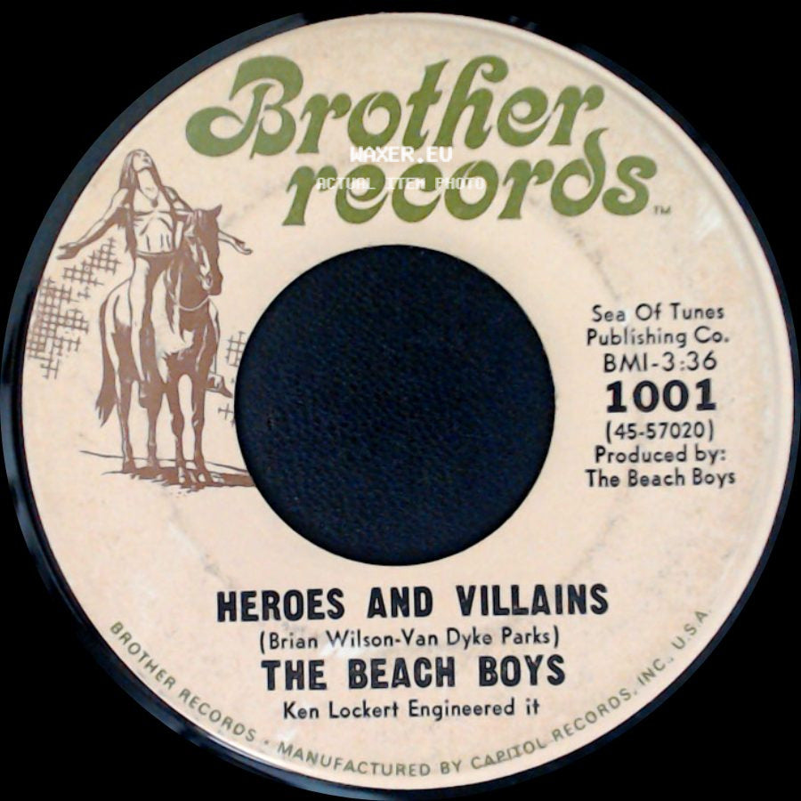 The Beach Boys - You're Welcome / Heroes And Villains side B