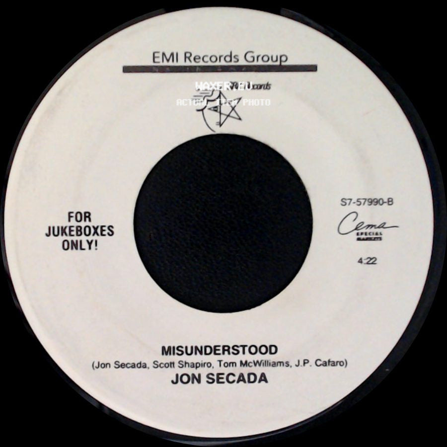 Jon Secada - Do You Believe In Us / Misunderstood side B