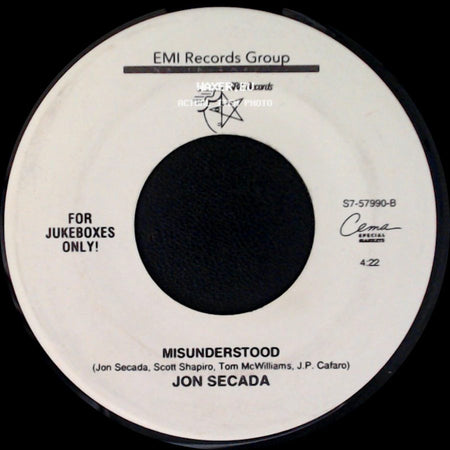 Jon Secada - Do You Believe In Us / Misunderstood side B