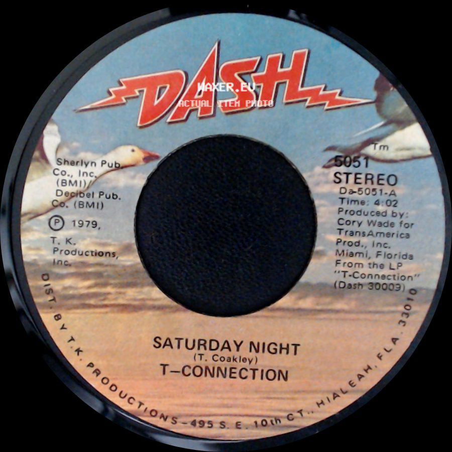 T-Connection - Saturday Night / Prisoner Of My Mind side A
