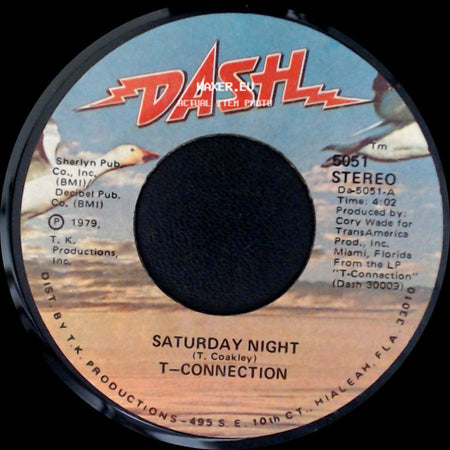 T-Connection - Saturday Night / Prisoner Of My Mind side A