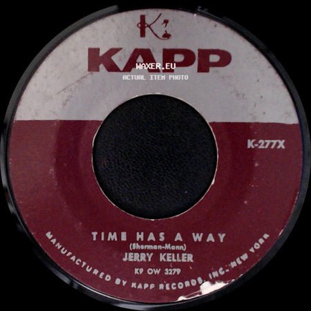 Jerry Keller - Here Comes Summer / Time Has A Way side B