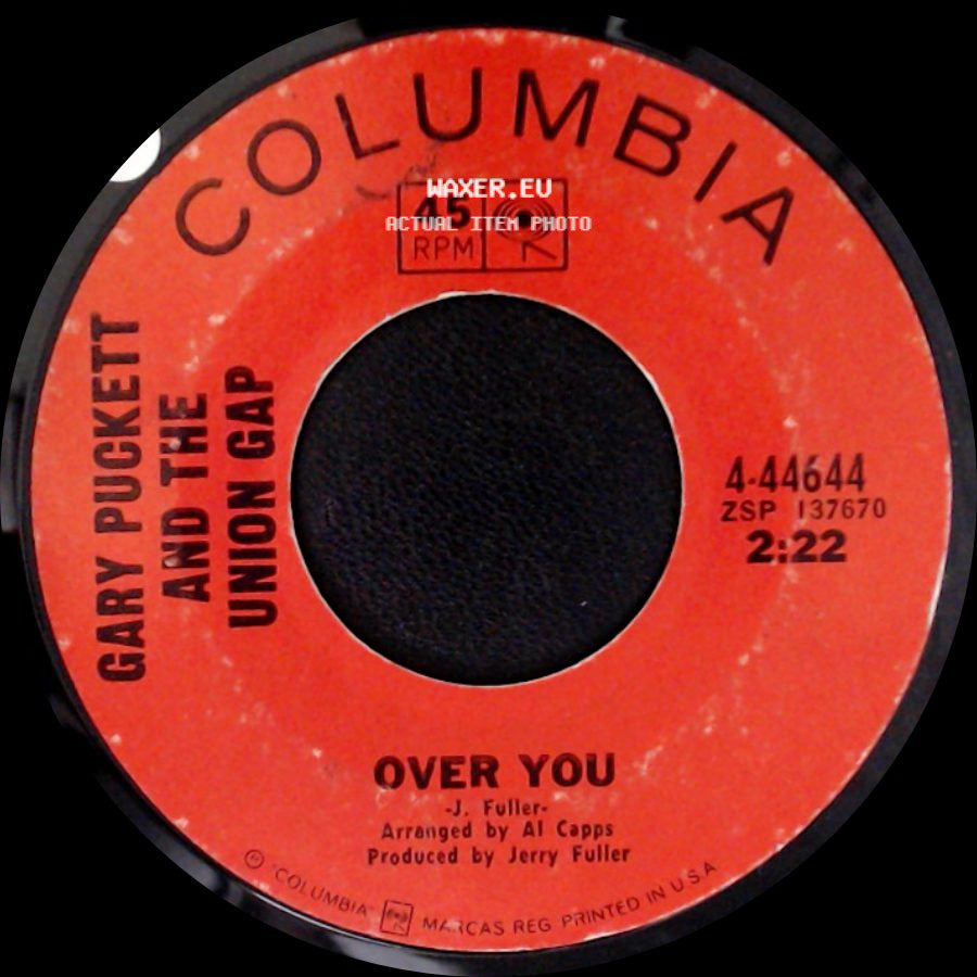 Gary Puckett And The Union Gap - Over You / If The Day Would Come side A